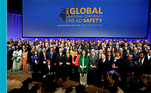 Group photo at third Global Ministerial Conference on Road Safety - Stockholm