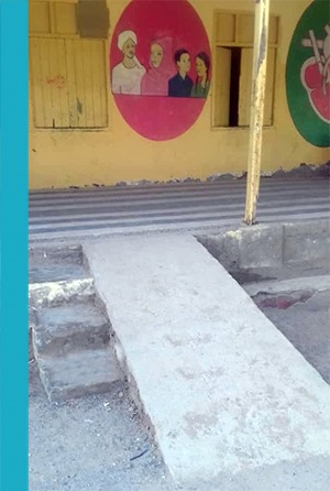 new ramps built in a school in the Sudan